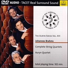 Auryn Quartet 아우린 시리즈 16 - 브람스: 현악 사중주 전곡 (The Auryn Series XVI - Brahms: Complete String Quartets)