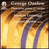 Sandrine Cantoreggi 온슬로: 피아노와 바이올린을 위한 이중주 (Onslow: Duos pour Piano et Violon)
