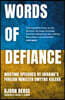 Words of Defiance