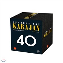 헤르베르트 폰 카라얀 베를린 필하모닉 4종 세트 (Herbert von Karajan Berlin Philhamoniker) (40 CD)