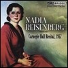 Nadia Reisenberg 나디아 라이젠베르크 1947년 카네기 홀 리사이틀 (Carnegie Hall Recital)