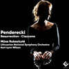 Keri-Lynn Wilson 펜데레츠키: 피아노 협주곡 부활, 차코나 (Penderecki: Resurrection, Ciaccona)