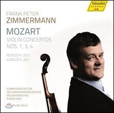 Frank Peter Zimmermann 모차르트: 바이올린 협주곡 1집 - 1, 3, 4번, 론도, 아다지오 - 프랑크 페터 침머만 (Mozart: Violin Concertos KV 207, 216, 218)