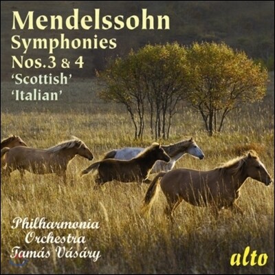 Tamas Vasary 멘델스존: 교향곡 3번 '스코틀랜드', 4번 '이탈리아' (Mendelssohn: Symphonies 'Scottish', 'Italian')