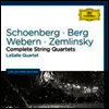 쇤베르크, 베르크, 베베른 & 쳄린스키: 현악 사중주 전집 (Schoenberg, Berg, Webern & Zemlinsky: Complete String Quartets) (6CD Boxset) - LaSalle Quartet