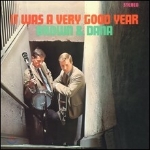 Brown &amp; Dana - It Was A Very Good Year [레드 컬러 LP]