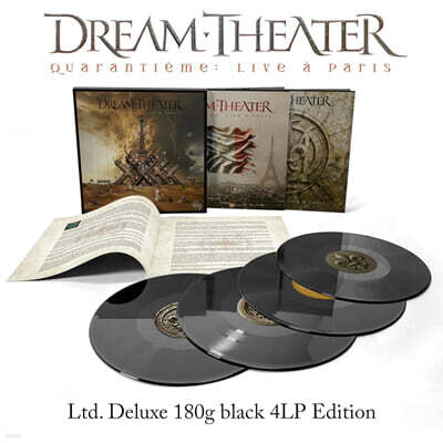 Dream Theater (드림 시어터) - Quarantieme : Live a Paris [4LP 박스세트]