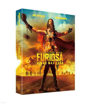 퓨리오사: 매드맥스 사가 (3-Disc, 4K UHD + BD + 블랙&크롬 BD 풀슬립 A2 스틸북 한정판) : 블루레이