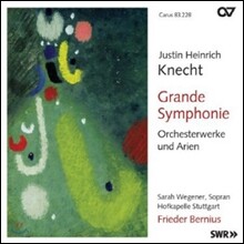 Frieder Bernius 크네히트: 대교향곡, 관현악 작품과 아리아 (Knecht: Grande Symphonie, Orchestral Works and Arias)