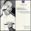 Alfredo Campoli 크라이슬러에게 헌정 - 22개의 작품집 (Homage to Fritz Kreisler - 22 Favourite Miniatures For Violin and Piano)