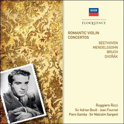 Ruggiero Ricci 루지에로 리치가 연주하는 로맨틱 바이올린 협주곡 (Romantic Violin Concertos)