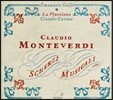 La Venexiana 몬테베르디: 스케르치 뮤지칼리 '음악의 장난' (Monteverdi: Scherzi Musicali)