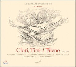 Fabio Bonizzoni 헨델: 이탈리아 칸타타 5집 - &#39;클로리, 티르시와 필레노&#39;