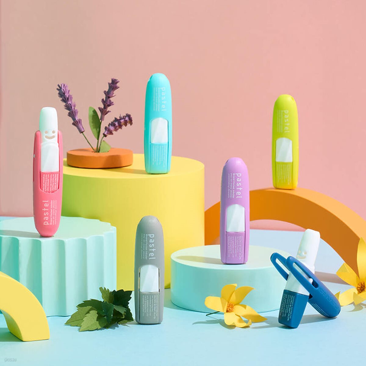 파스텔 야돔 포켓 인헤일러 오리지널 시리즈 / 세트(6개입)