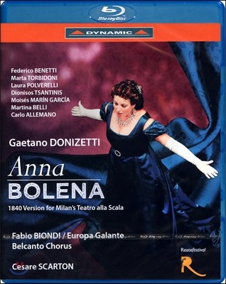 Fabio Biondi, Federico Benetti 도니체티 : 안나 볼레나 (Donizetti: Anna Bolena) 블루레이
