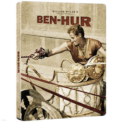 벤허 (3Disc, 2 UHD + BD Bonus 4K UHD 스틸북 한정반) : 블루레이