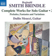 Duilio Meucci 독주 기타를 위한 작품 전곡집 3 (Smith Brindle: Complete Works for Solo Guitar, Vol.3)