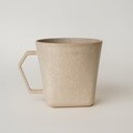 [들녘속의농부] 깻묵 새활용 손잡이 컵 Goodbye Plastic 100% 국내산 농업 부산물 업사이클링 [각인 가능]