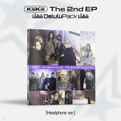 KiiiKiii (키키) - 미니앨범 2집 : Delulu Pack [Headphone. Version]