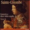 Les Voix Humaines 생뜨-꼴롱브: 두 대의 비올을 위한 협주곡 전집 3 (Sainte-Colombe: Concerto for Two Viols Vol.3)