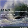 Yanninck Nezet-Seguin 드뷔시 / 브리튼 / 메르큐르: 바다 (Debussy / Britten / Mercure: La Mer)