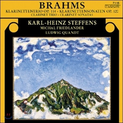 Karl-Heinz Steffens 브람스: 클라리넷 삼중주, 클라리넷 소나타 (Brahms: Clarinet Trio Op.114, Clarinet Sonatas Op.120)