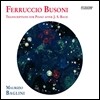 Maurizio Baglini 부조니: 바흐 작품 피아노 편곡 2집 (Busoni: Transcriptions for Piano after J.S. Bach Vol.2)