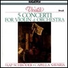 Jaap Schroder 비발디: 바이올린 협주곡 (Vivaldi: 5 Concertos for Violin and Orchestra)