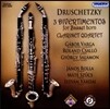 Gabor Varga / Janos Rolla 드루쉐츠키: 바셋 호른을 위한 디베르티멘토, 클라리넷 사중주 (Druschetzky: Divertimentos for Basset Horn, Clarinet Quartet)