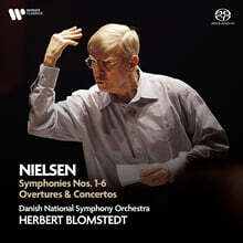 Herbert Blomstedt 닐센: 교향곡 전곡, 서곡, 협주곡 (Nielsen: Symphonies, Overtures) [5 SACD Hybrid]