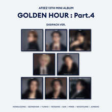 에이티즈 (ATEEZ) - GOLDEN HOUR : Part.4 [DIGIPACK VER.][8종 중 1종 랜덤발송]