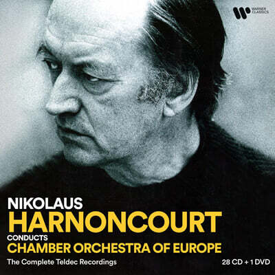 니콜라우스 아르농쿠르 텔덱 녹음 전집 (Nikolaus Harnoncourt - Complete Teldec Recordings) [28CD + 1DVD]