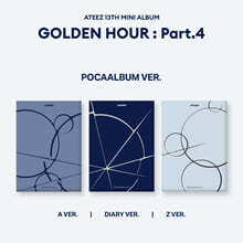 에이티즈 (ATEEZ) - GOLDEN HOUR : Part.4 [POCAALBUM VER.][3종 SET]