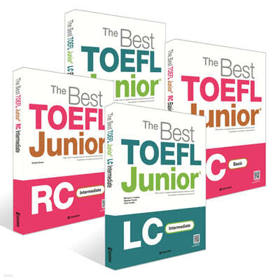 The Best TOEFL Junior Basic + Intermediate SET (LC+RC)
