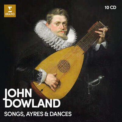 존 다울랜드 작품집 (John Dowland Songs) [10CD 박스세트]