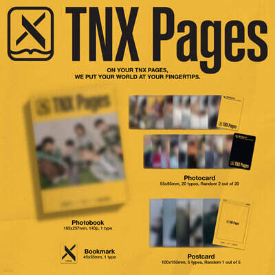TNX (티엔엑스) - PHOTOBOOK [TNX Pages]