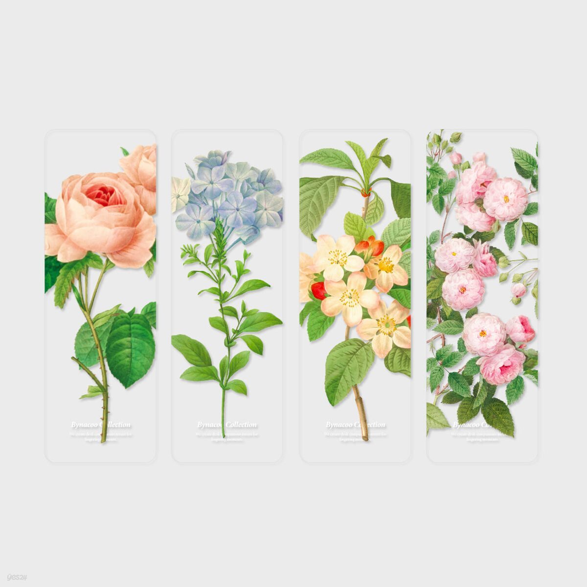 ★신상특가★투명 책갈피 - 플라워 (12종)