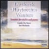 Guido De Neve 벨기에 작곡가의 바이올린 소나타 - 드 뵈크 / 휘브레히트 / 바우테르스 (De Boeck / Huybrechts / Wauters: Violin Sonatas)