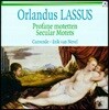 Currende Consort 라수스: 세속 모테트 (Lassus: Secular Motets)