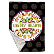 Beatles (비틀즈) - Sgt. Pepper's 담요 [Sherpa Fleece Throw]