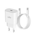 알로코리아 컴팩트 25W C타입 초고속충전기+고속충전 케이블 UC125PPS