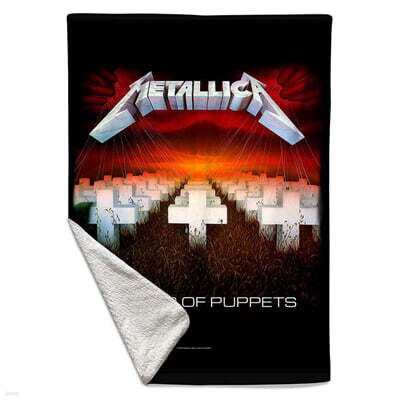 Metallica (메탈리카) - Master of Puppets 담요 [Sherpa Fleece Throw]