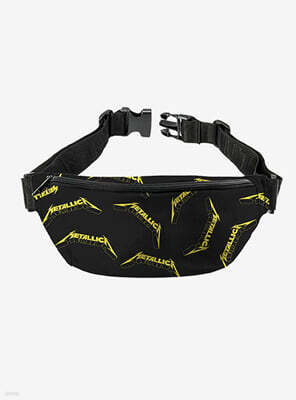 Metallica (메탈리카) - All Over Print Logo 패니 팩 [힙색 / Bum Bag / Fanny Pack]
