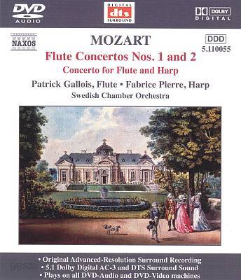 [DVD Audio] Mozart: Flute Concertos Nos. 1 &amp;amp; 2; Concerto for Flute and Harp