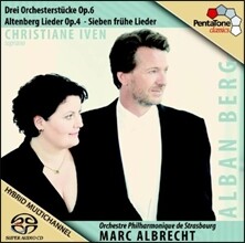 Christiane Iven 알반 베르크: 세 개의 관현악 소품, 알튼베르크 가곡 (Alban Berg: 3 Orchestral Pieces Op.6, Altenberg Lieder Op.4)