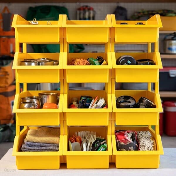 워크박스 부품정리함 12P 공구함 부품상자 DIY 작업실 수납