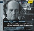Hans Zender 볼프강 림 에디션 3집 관현악 작품 - 교향곡 1 2번 (Wolfgang Rihm: Symphony Op.3)