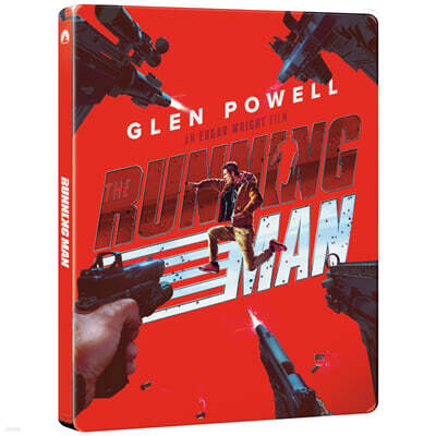 더 러닝 맨 (1Disc, 4K Only 스틸북 한정반) : 블루레이