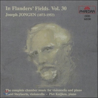 Karel Steylaerts 플랑드르 음악 30집 - 용겐: 첼로와 피아노를 위한 작품 전곡 (In Flanders' Fields - Jongen: Complete Chamber Music for Cello)
