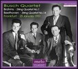 Busch Quartet 1951년 프랑크푸르트 공연 실황 - 브람스 / 베토벤: 현악 사중주 (Brahms: String Quartet No.1 / Beethoven: Quartet No.14)